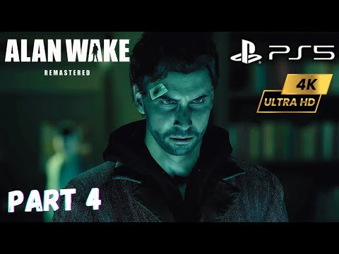 Unveiling Action in Alan Wake Remastered: 4K60FPS Gameplay Confronting the Kidnapper!