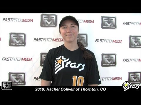 2019 Rachel Colwell Catcher and Third Base Softball Skills Video - Colorado Stars