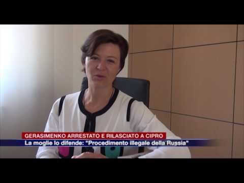 Gerasimenko arrestato e rilasciato a Cipro