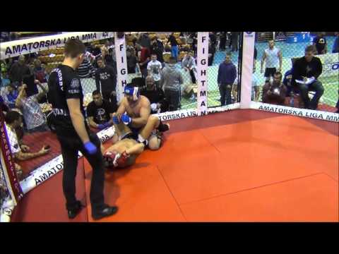 Mistrzostwa Polski MMA  2014  OFS  Finał Open Gawron Piotr v Nikiel Mariusz