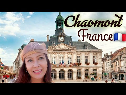 🇨🇵 WALK AROUND IN THE OLD TOWN  CHAUMONT FRANCE