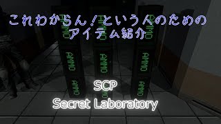 ｺﾚわかんない！！という人のためにアイテムの使い方をご紹介します　SCP Secret Laboratory