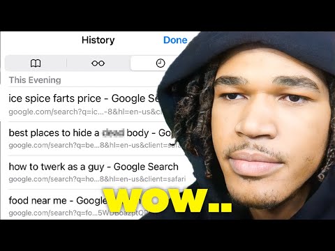 My Viewers' Have The WEIRDEST Search Histories Ever