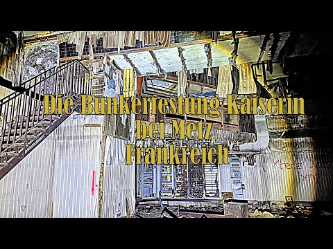 Bunkerfestung in Frankreich - Die Festung Kaiserin aus dem ersten Weltkrieg