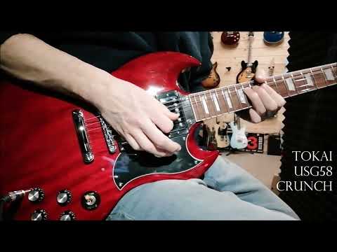 Tokai USG58 CH - SG style - Cherry image 11