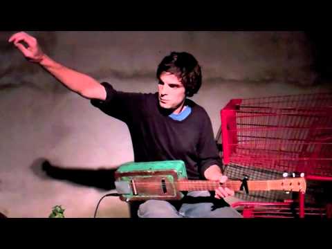 The Barr Brothers - Electric Tacklebox Guitar + String Bow Technique