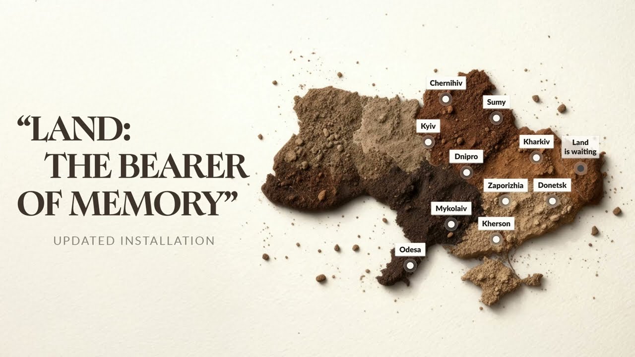 ‘Land: The Bearer of Memory’ installation now in Kyiv’s Gulliver shopping mall