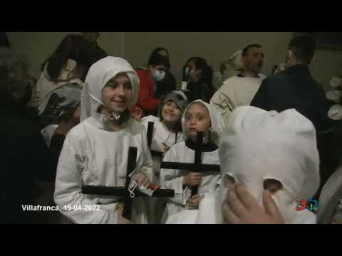 Villafranca, procesión de Viernes Santo 15-04-2022