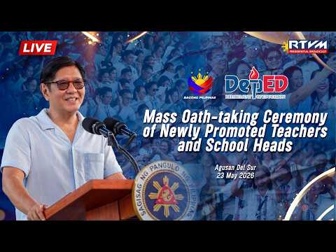 Mass Oath-taking of Teachers and School Heads from the CARAGA Region