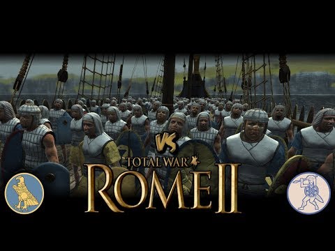 Egypt vs Ardiaei (2v2) - A Shameful Display! - Total War: Rome II Quick Battle #12