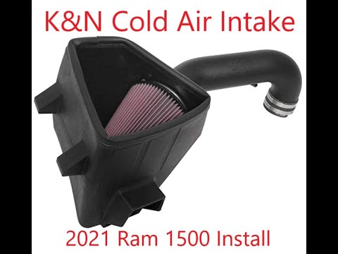 K&N Cold Air Intake Install on a 2021 Ram