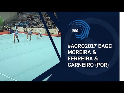 Women's group Portugal - 2017 Acro European Champions, junior balance