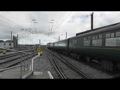 RPSI No 85 Merlin + MK2 Coaches on RPSI Steam Enterprise 29/09/2019