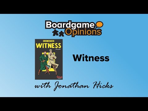Boardgame Opinions: Witness