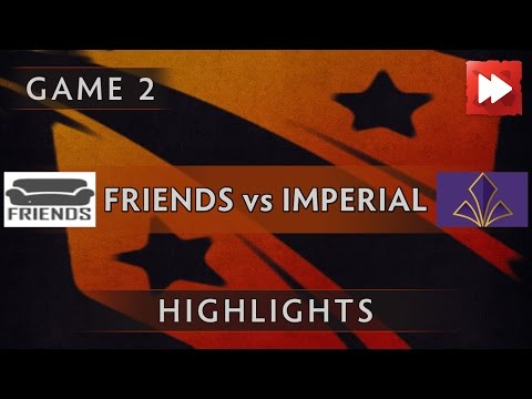 Friends vs The Imperial [Game 2] D2CL Season 8 - Dota Highlights