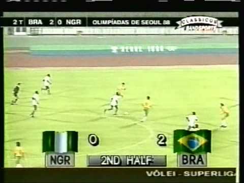 1988 (September 18) Brazil 4-Nigeria 0 (Olympics)