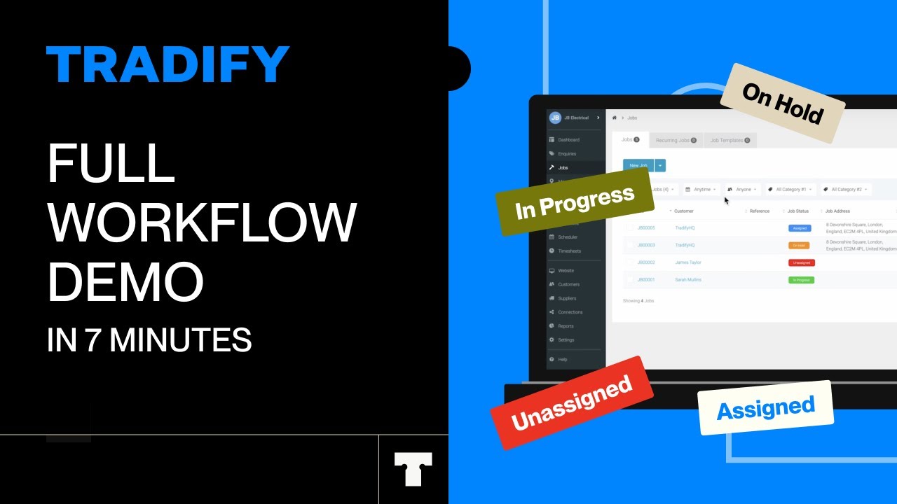 See Tradify in Action: 7-Minute Quick Guide