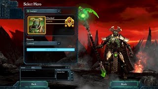 Dawn of War II Retribution: The Last Stand - Necron Overlord overview