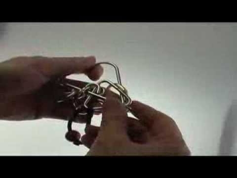 Solution for Anomaly from Puzzle Master Wire Puzzles