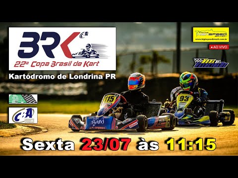 COPA BRASIL DE KART | 22ª Edição - Londrina PR | Ao Vivo