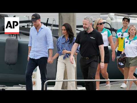 Video Thumbnail: Prince Harry returns to the UK, but will Meghan and kids join him?