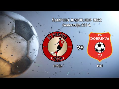 1/4 finala - ŠF Rabona - FK Dobrinja 2:0 (Šampion Junior Kup 2022) - Generacija 2014.