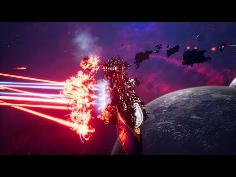 Chaos vs Imperial Navy - Classic Battle - Battlefleet Gothic Armada 2