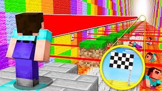 MINECRAFT WORLD'S *LONGEST* DEATH RUN!