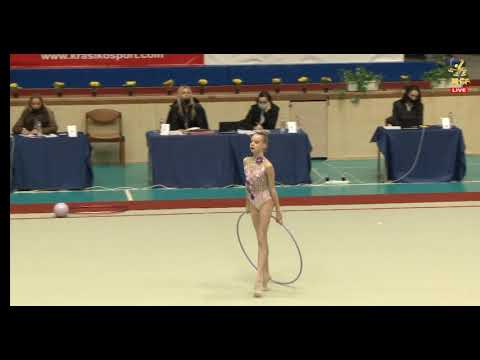 Victoriya Georgieva - Hoop - Levski Triadica   - 2021 MT Julieta Shishmanova Juniors AA (17.700)