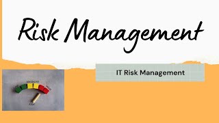 Risk Management: Comprehensive Guide for Cyber-security & Information Security P
