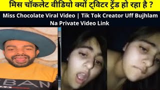 Miss Chocolate Viral Sex Video