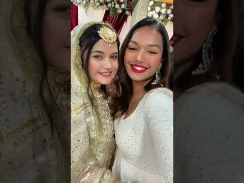 GRWM for My Bestfriend’s Nikaah ✨👰🏽‍♀️ Qubool Hai #shorts