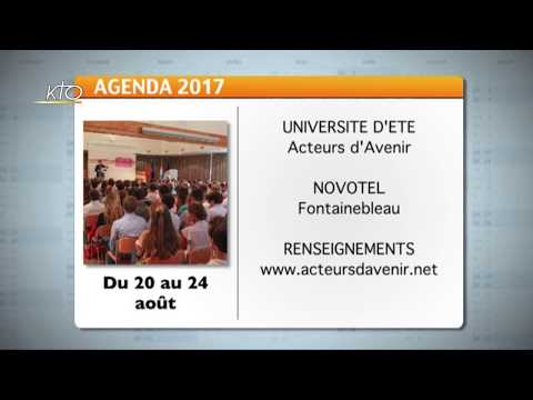 Agenda du 28 juillet 2017