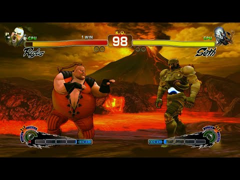 Rufus vs Seth (Very Hard) - Ultra Street Fighter IV All Characters