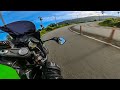 ZX6R POV Ride Forest Village Roads Morning Vibes