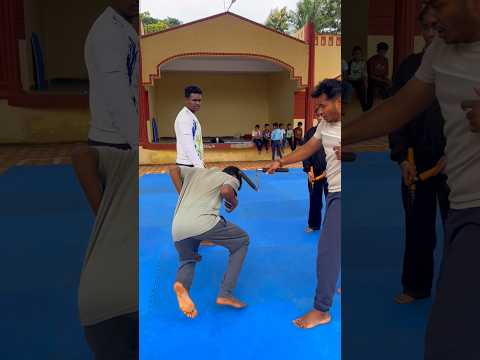 Nunchaku Self Defense Trick: How to Escape a Hair Pull from Behind! 🥋💥