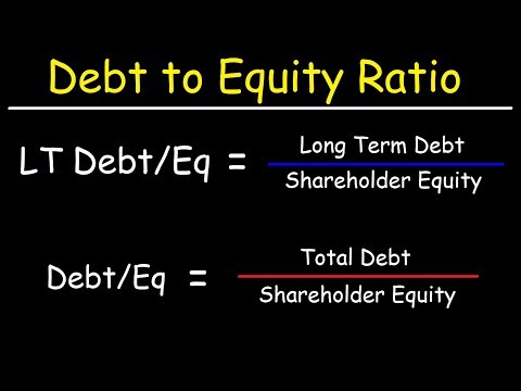 Long Term Debt to Equity Ratio, ROE, & Shareholder's Equity Video