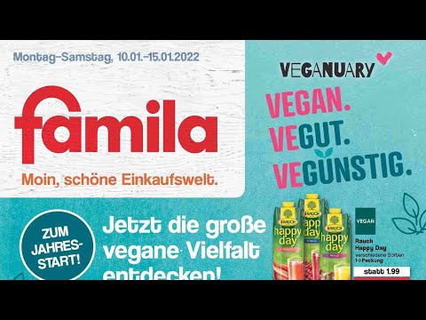 🛒 Famila Katalog Prospekt 10. bis 15. Januar 2022 - Neuigkeiten, Angebote Deutschland 🇩🇪