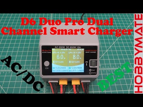 Hobbymate D6 Duo Pro AC/DC Smart Charger