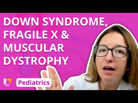 Trisomy 21, Fragile X, Duchenne's Muscular Dystrophy - Pediatrics - Nervous System | @LevelUpRN