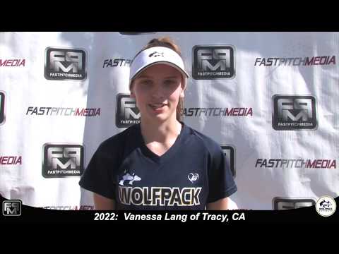 2022 Vanessa Lang Athletic Shortstop, Catcher & Outfield Softball Skills Video - Lady Wolfpack Gold