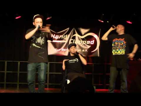 7.5.14 im Pfefferberg Haus13 Handiclapped HipHop Abend mit Graf Fidi und den Musterschüler