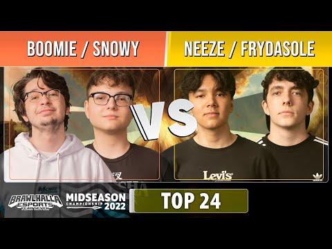 Boomie & Snowy VS Neeze & FryDasOle - Top 24 - Midseason Championship 2022 - Doubles