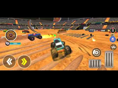 Monster Truck Derby Stunt Demolition - Extreme Crash Car Racing 3D - Android GamePlay