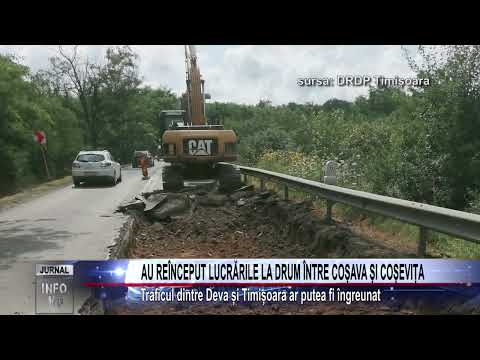AU REÎNCEPUT LUCRĂRILE LA DRUM ÎNTRE COȘAVA ȘI COȘEVIȚA