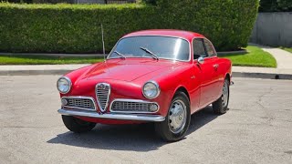 Video Thumbnail for 1961 Alfa Romeo Giulietta