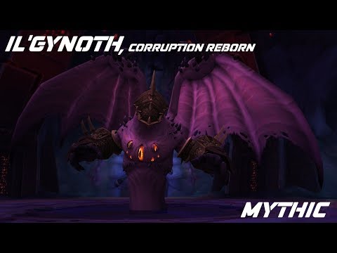 WoW: Battle for Azeroth - Resolve vs Il'gynoth, Corruption Reborn (Mythic) - Unholy Death Knight PoV
