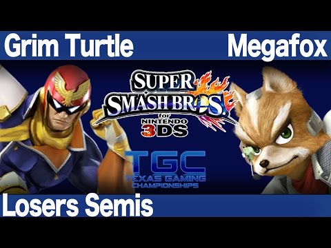 TRTTGC1 Smash 3DS - Grim Turtle (Falcon) vs Megafox (Fox) - Losers Semis