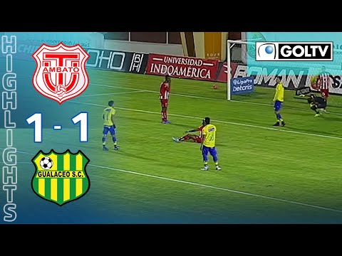 El Super Guala consiguió un empate | Técnico U. 1 - Gualaceo 1 | Fecha # 7