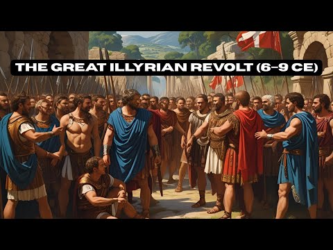 The Great Illyrian Revolt 6–9 CE Resistance Against Rome Under Augustus